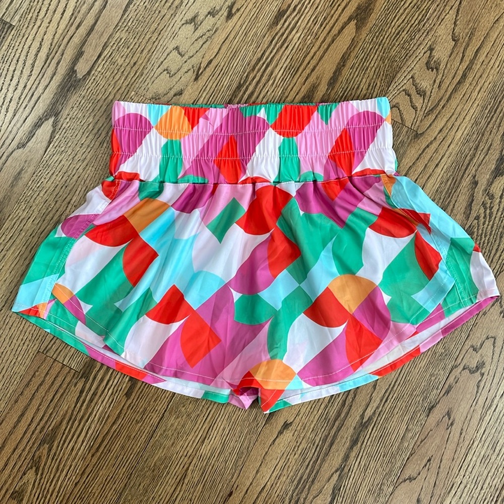Women’s multi colored athletic skort NWOT